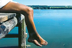 Zomer zon korte vakantie weekend